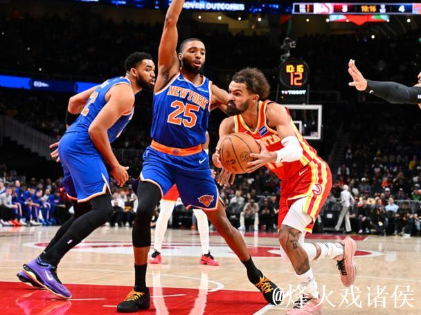 唐斯36+16布伦森34分 尼克斯客场送老鹰六连败